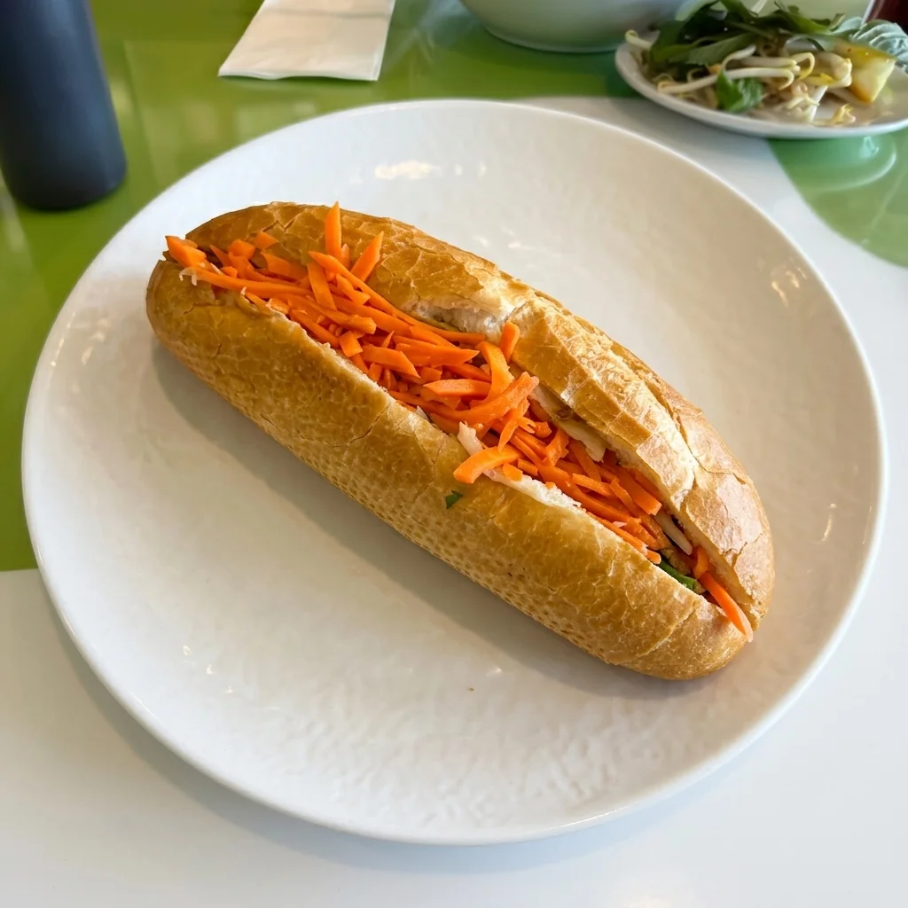 Vietnamese banh mi sub from Lê La Vietnamese Restaurant in SE Calgary