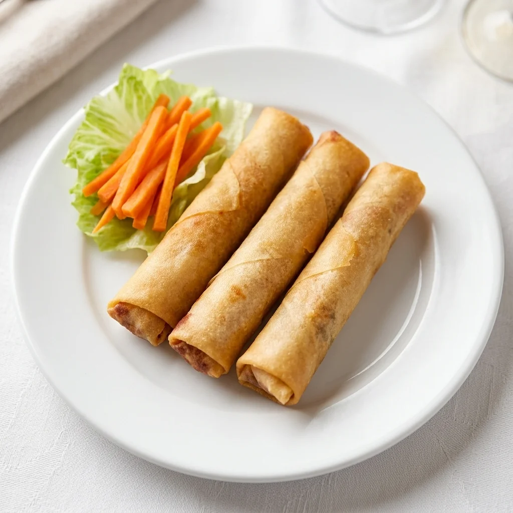 Cha Gio crispy Vietnamese spring rolls at Lê La in Calgary SE
